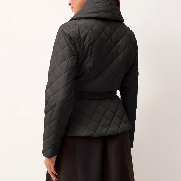 Marie Oliver Black Lark Quilted Puffer Jacket - Picture 3 of 3